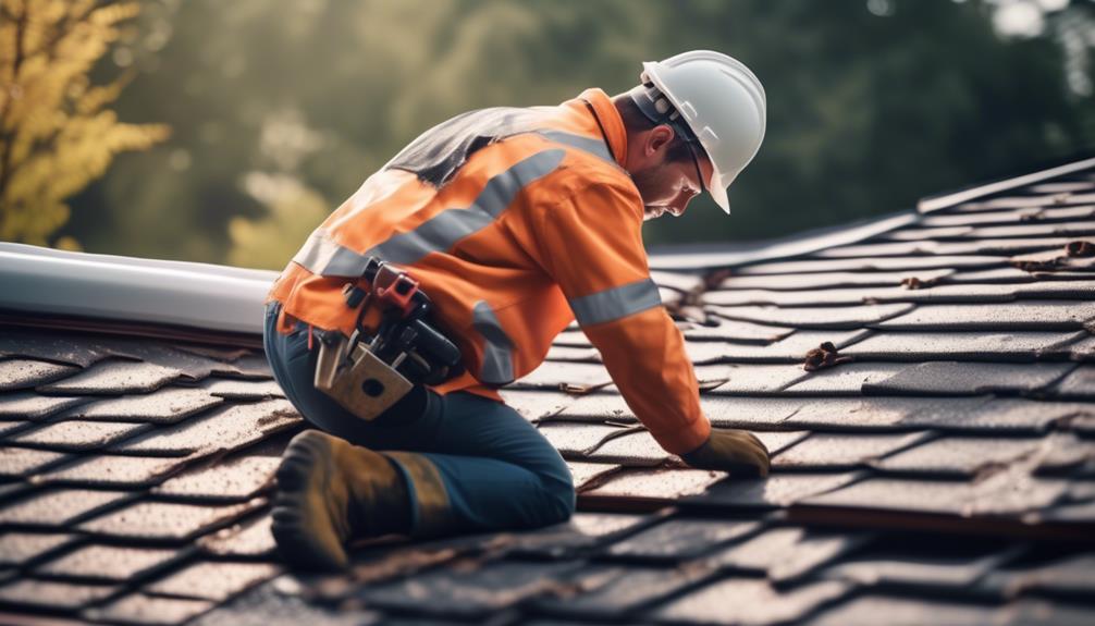 detecting and repairing roof leaks