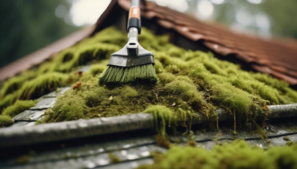 effective tools for removing moss