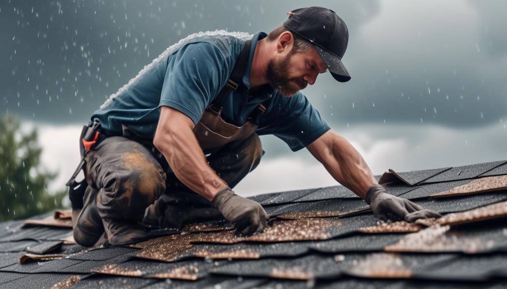 expert advice on fixing hail damaged roofs