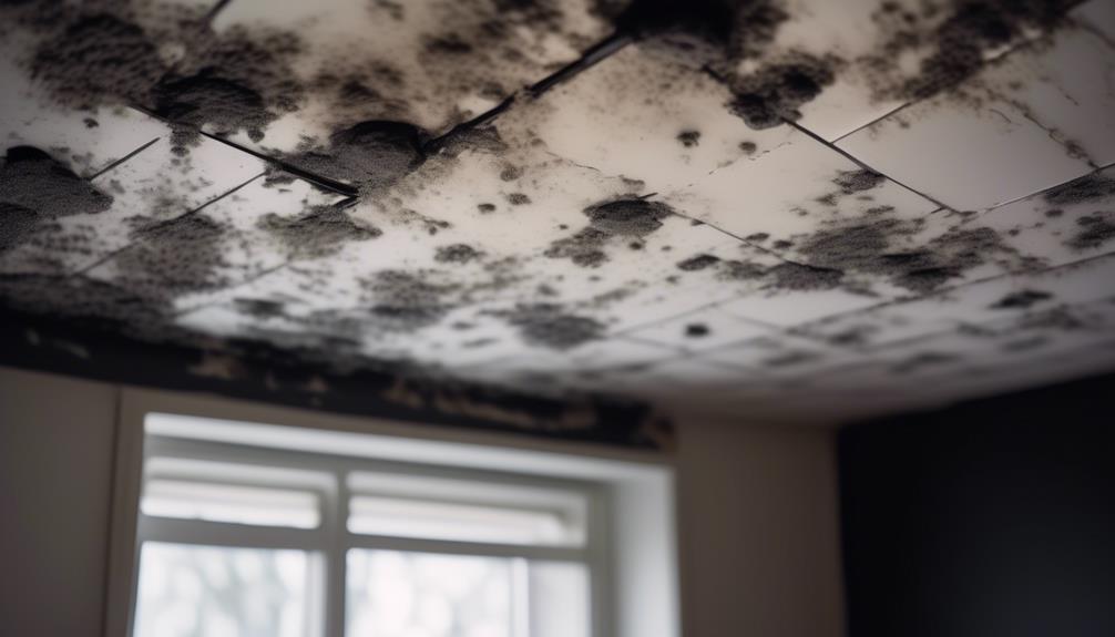 growth of mold or mildew