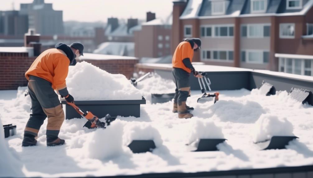 highly rated professionals for snow removal on roofs