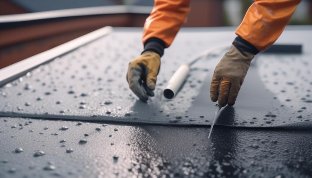 installing a flat roof