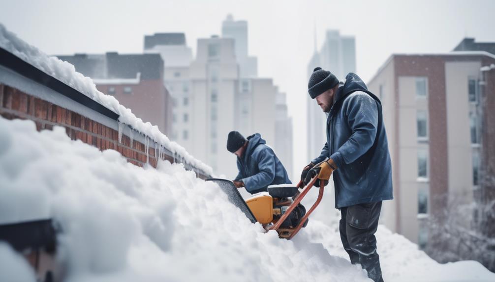 reliable roof snow removal