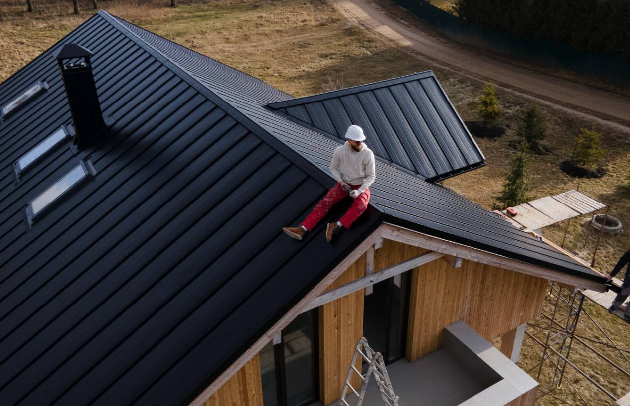 Roofs with flat surfaces